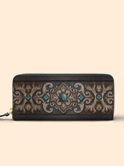 Ranch Bloom Slimline Zippy Wallet LB0XD025