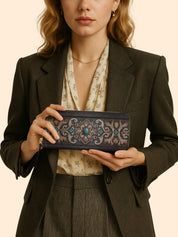 Ranch Bloom Slimline Zippy Wallet LB0XD025