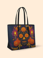 Lit Offering Sleek Leather Tote LB0TD023