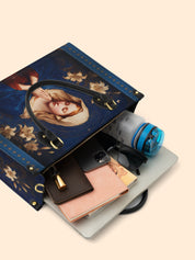 The Virgin in Prayer Premium Leather Handbag LB0HH016