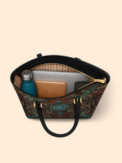 Desert Jewel Sleek Leather Tote LB0XD001