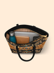 Ornate Frontier Sleek Leather Tote LB0XD002