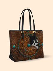 Sacred Saddle Sleek Leather Tote LB0XD003