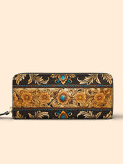 Ornate Frontier Slimline Zippy Wallet LB0XD005