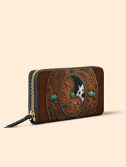 Sacred Saddle Slimline Zippy Wallet LB0XD004