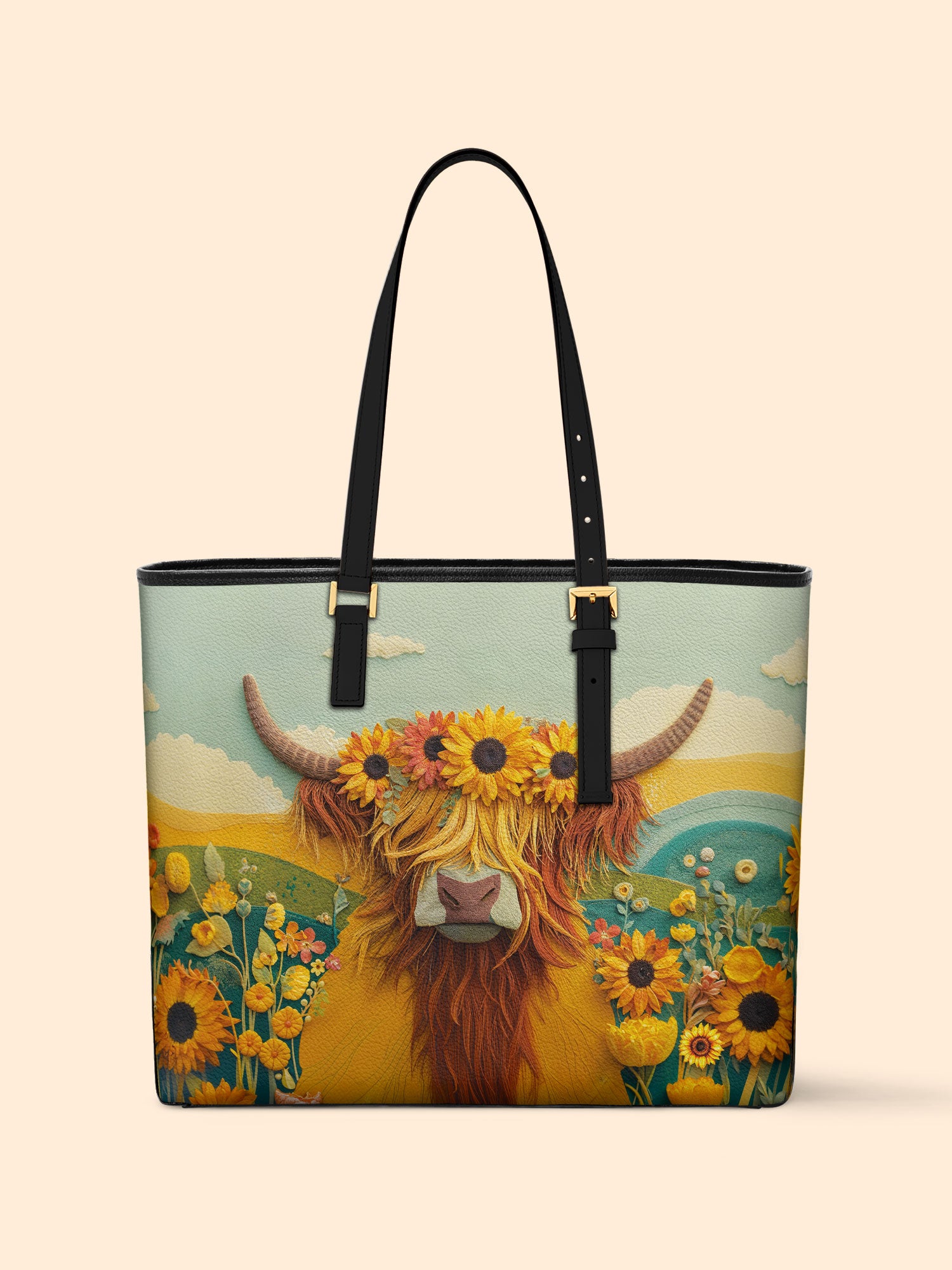 Highland Haven Sleek Leather Tote LB0TD008