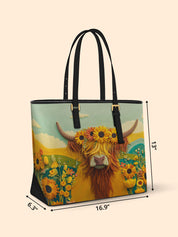 Highland Haven Sleek Leather Tote LB0TD008