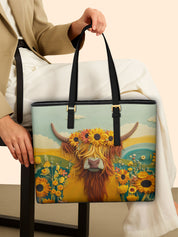 Highland Haven Sleek Leather Tote LB0TD008