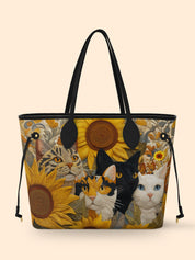 Meow Rushmore of Sunflower Cats Classic Shopper Tote LB0HH001