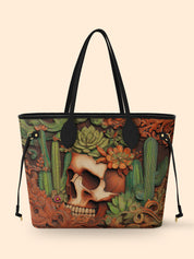 Cactus Bloom Classic Shopper Tote LB0XD007