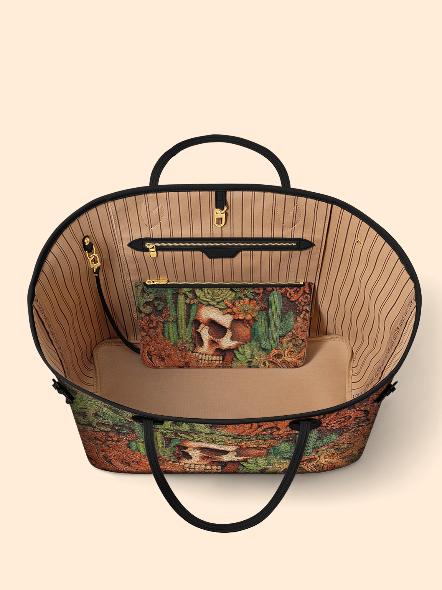 Cactus Bloom Classic Shopper Tote LB0XD007