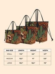 Cactus Bloom Classic Shopper Tote LB0XD007