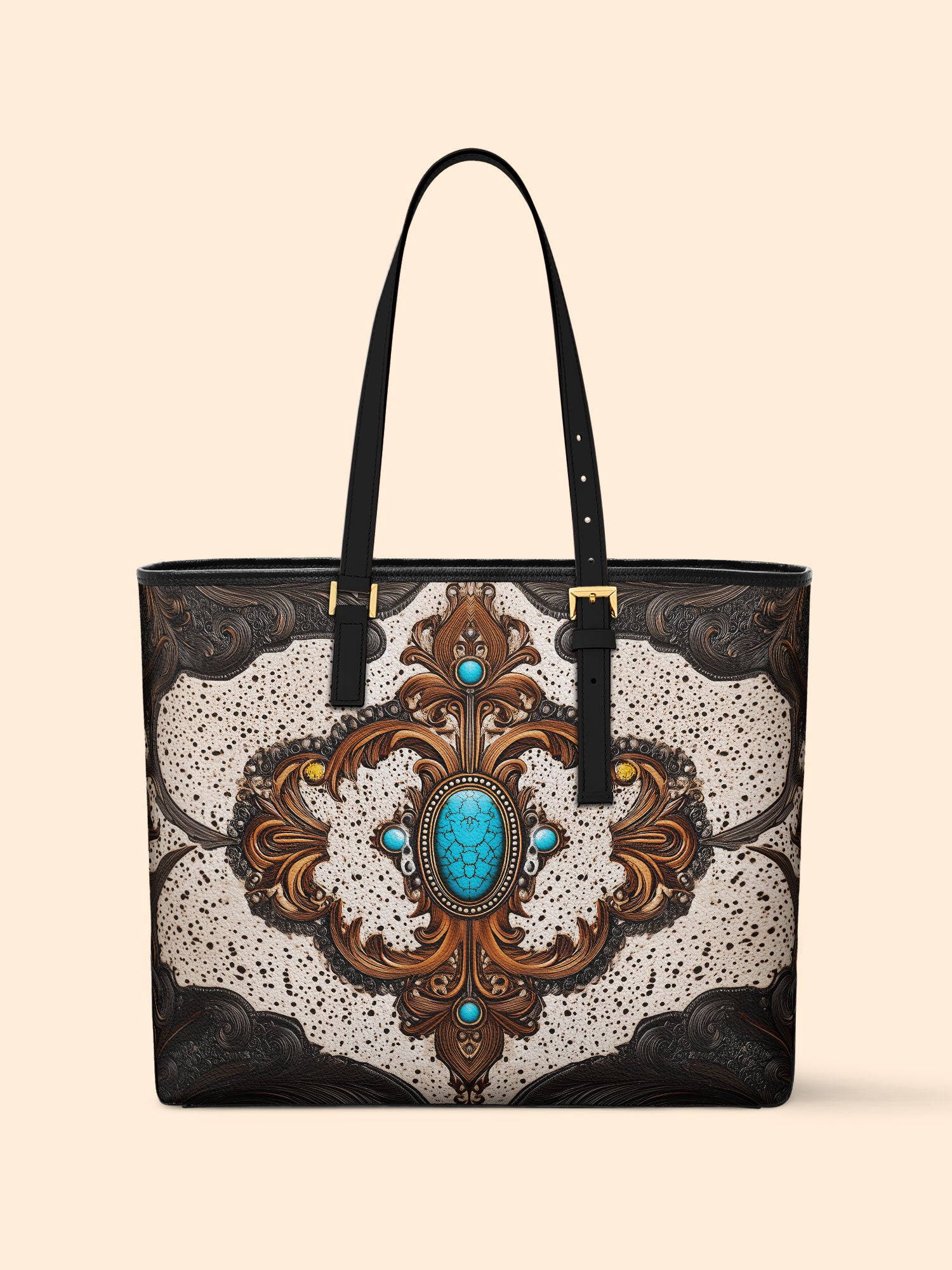 Heirloom Vale Sleek Leather Tote LB0XD018