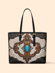 Heirloom Vale Sleek Leather Tote LB0XD018