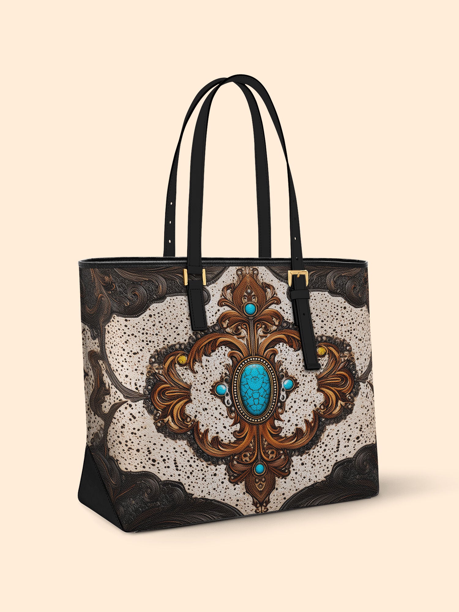 Heirloom Vale Sleek Leather Tote LB0XD018
