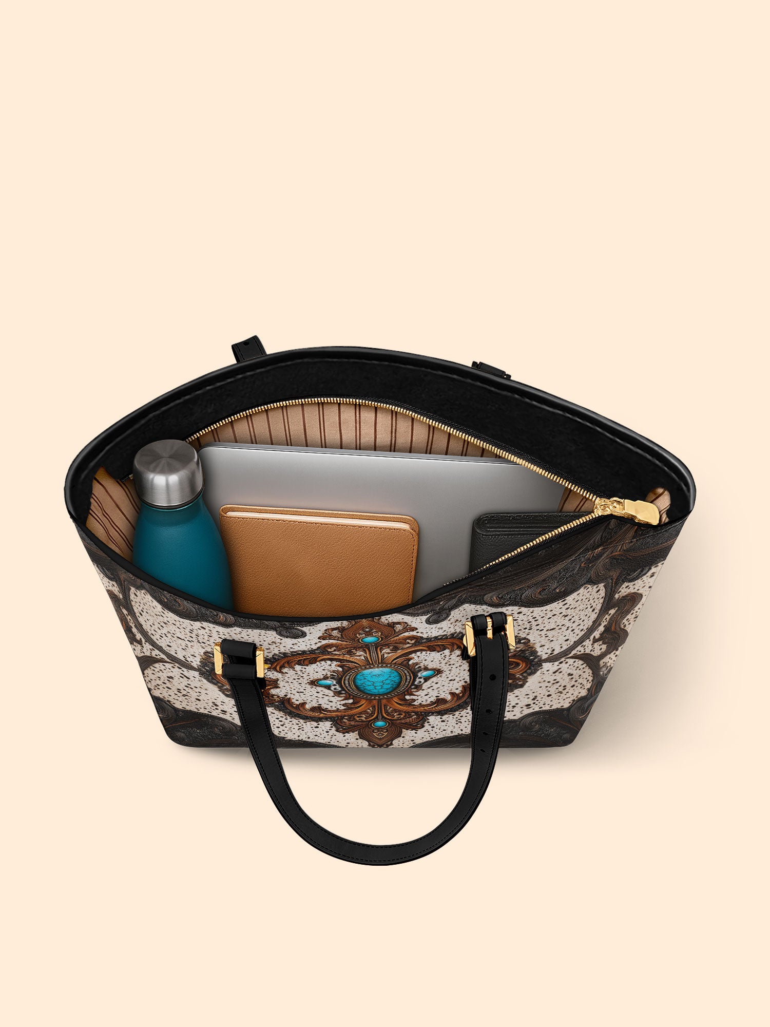 Heirloom Vale Sleek Leather Tote LB0XD018