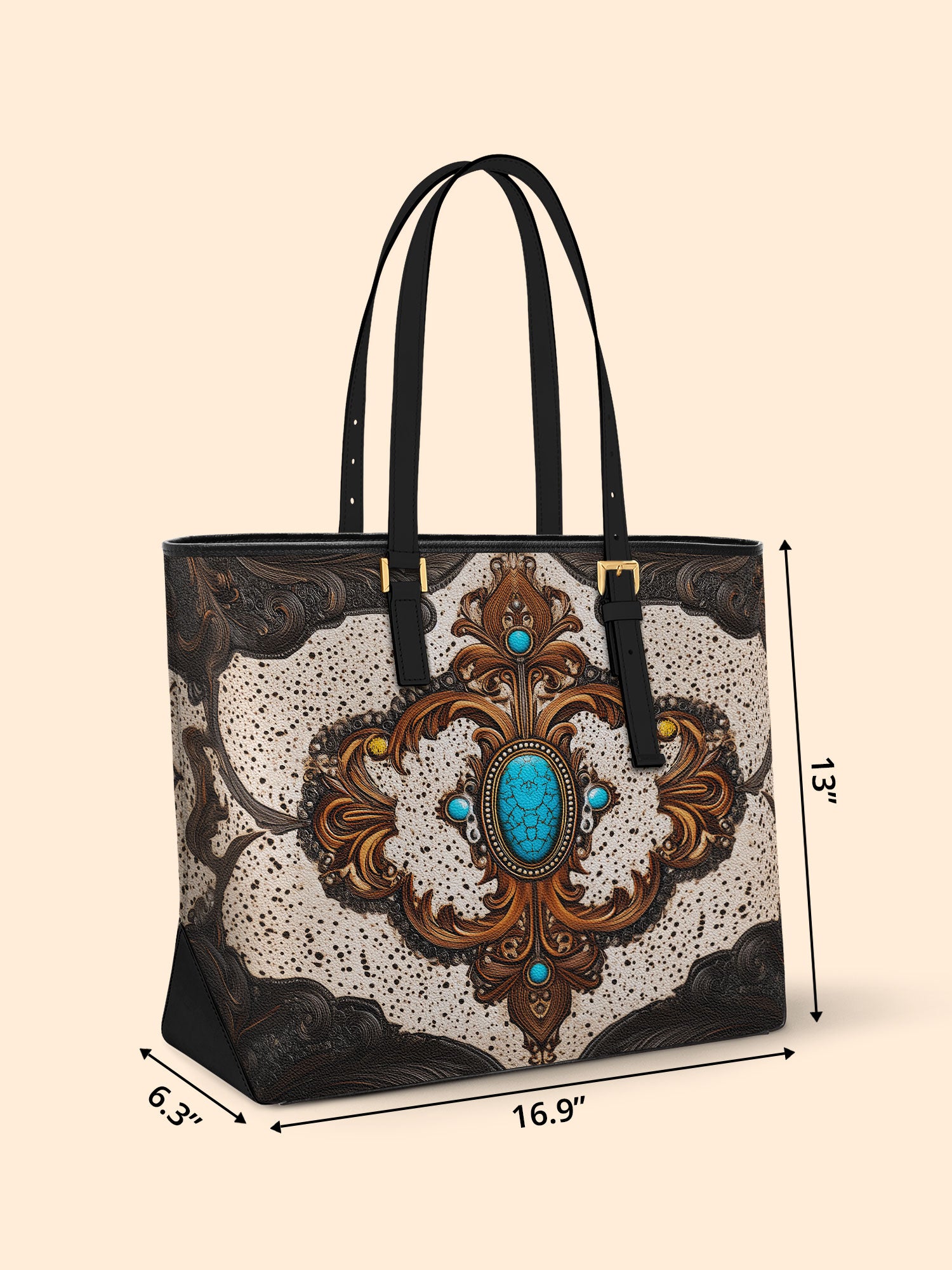 Heirloom Vale Sleek Leather Tote LB0XD018