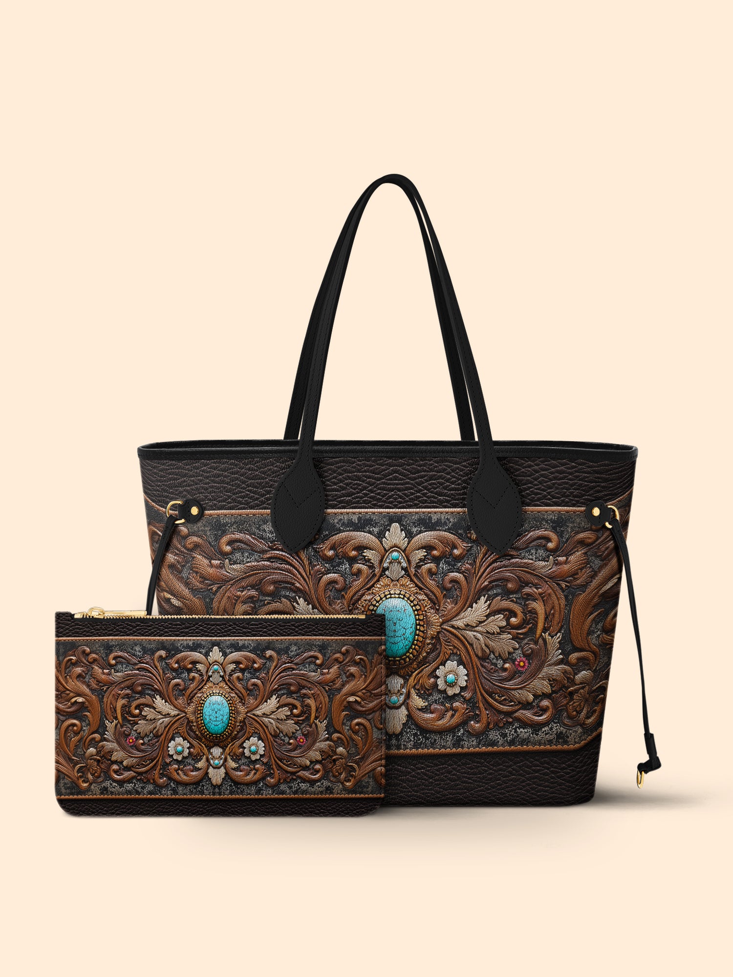 Azura Crest Classic Shopper Tote LB0XD015