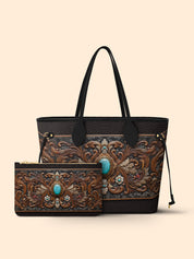 Azura Crest Classic Shopper Tote LB0XD015