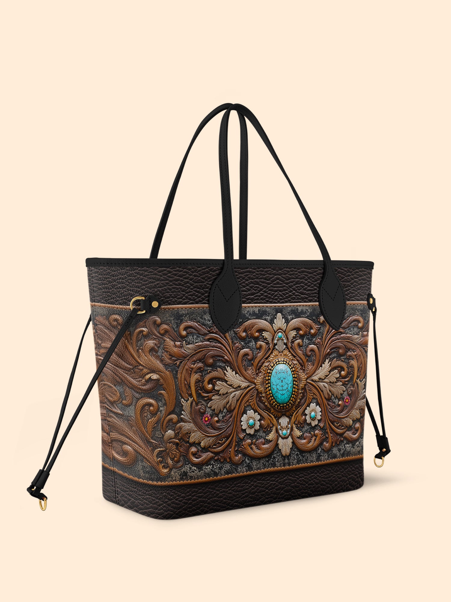 Azura Crest Classic Shopper Tote LB0XD015