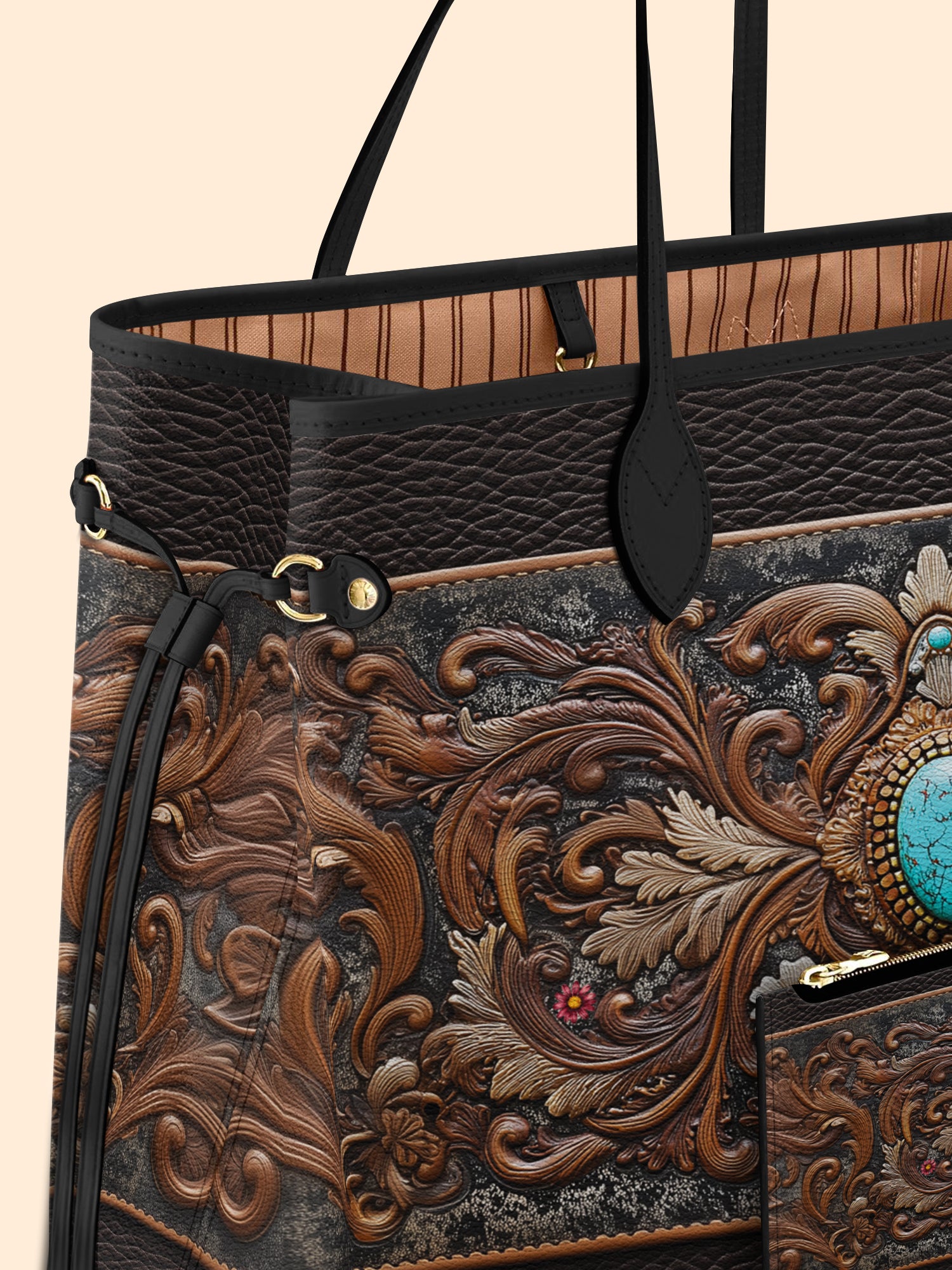 Azura Crest Classic Shopper Tote LB0XD015