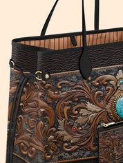 Azura Crest Classic Shopper Tote LB0XD015