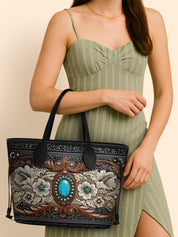 Lacewood Mesa Classic Shopper Tote LB0XD016