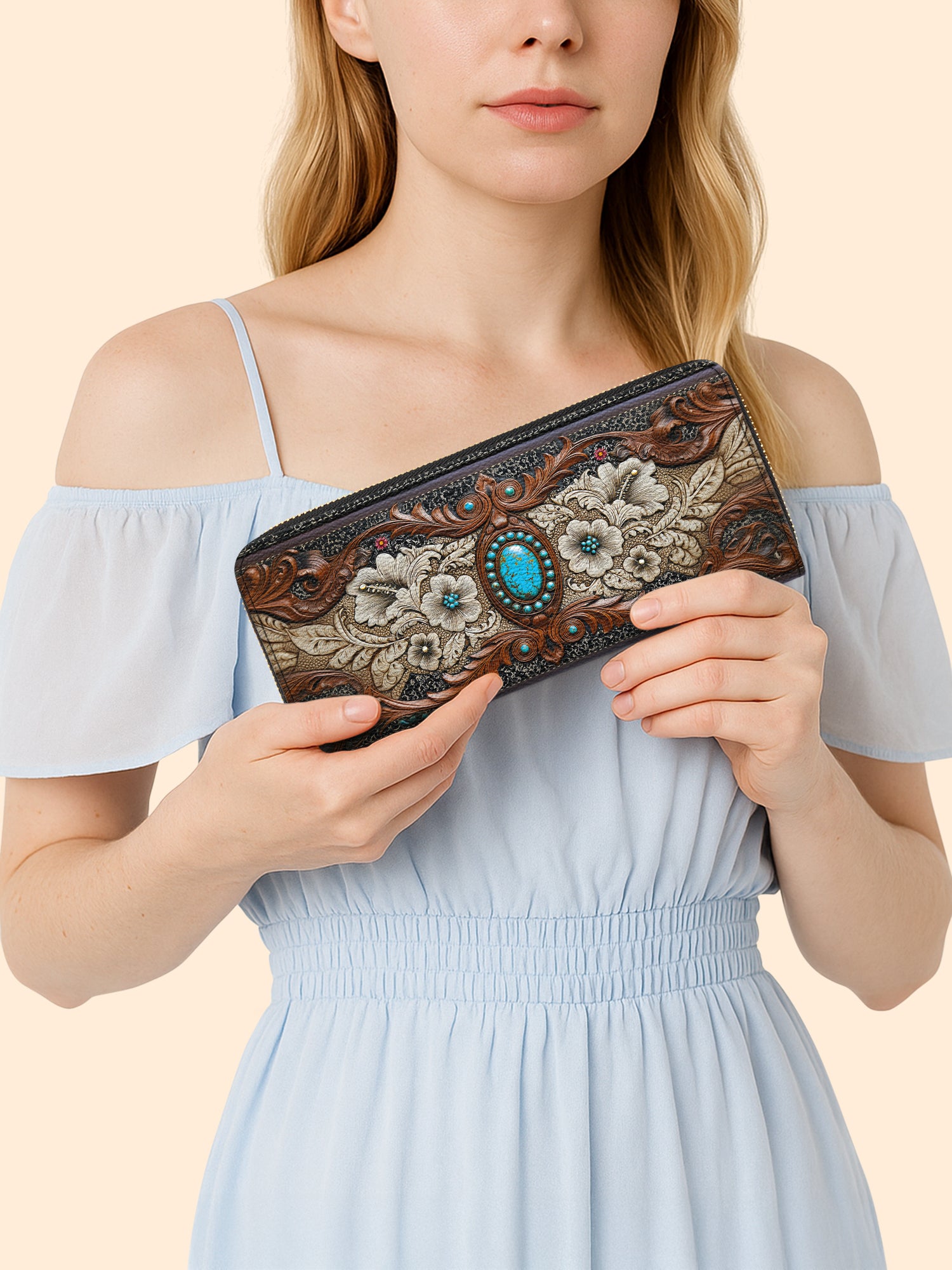 Lacewood Mesa Slimline Zippy Wallet LB0XD024
