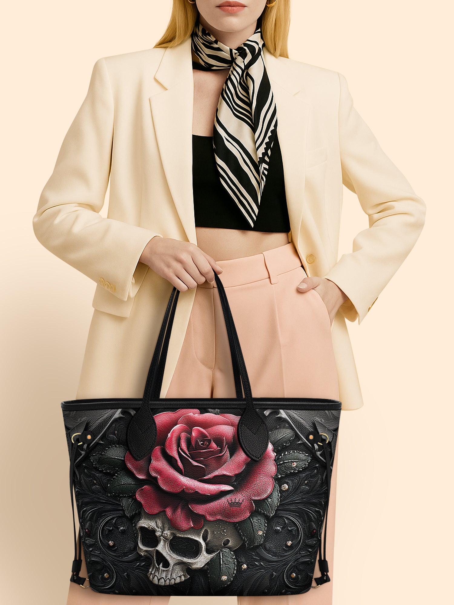 Crimson Relic Classic Shopper Tote LB0XD043