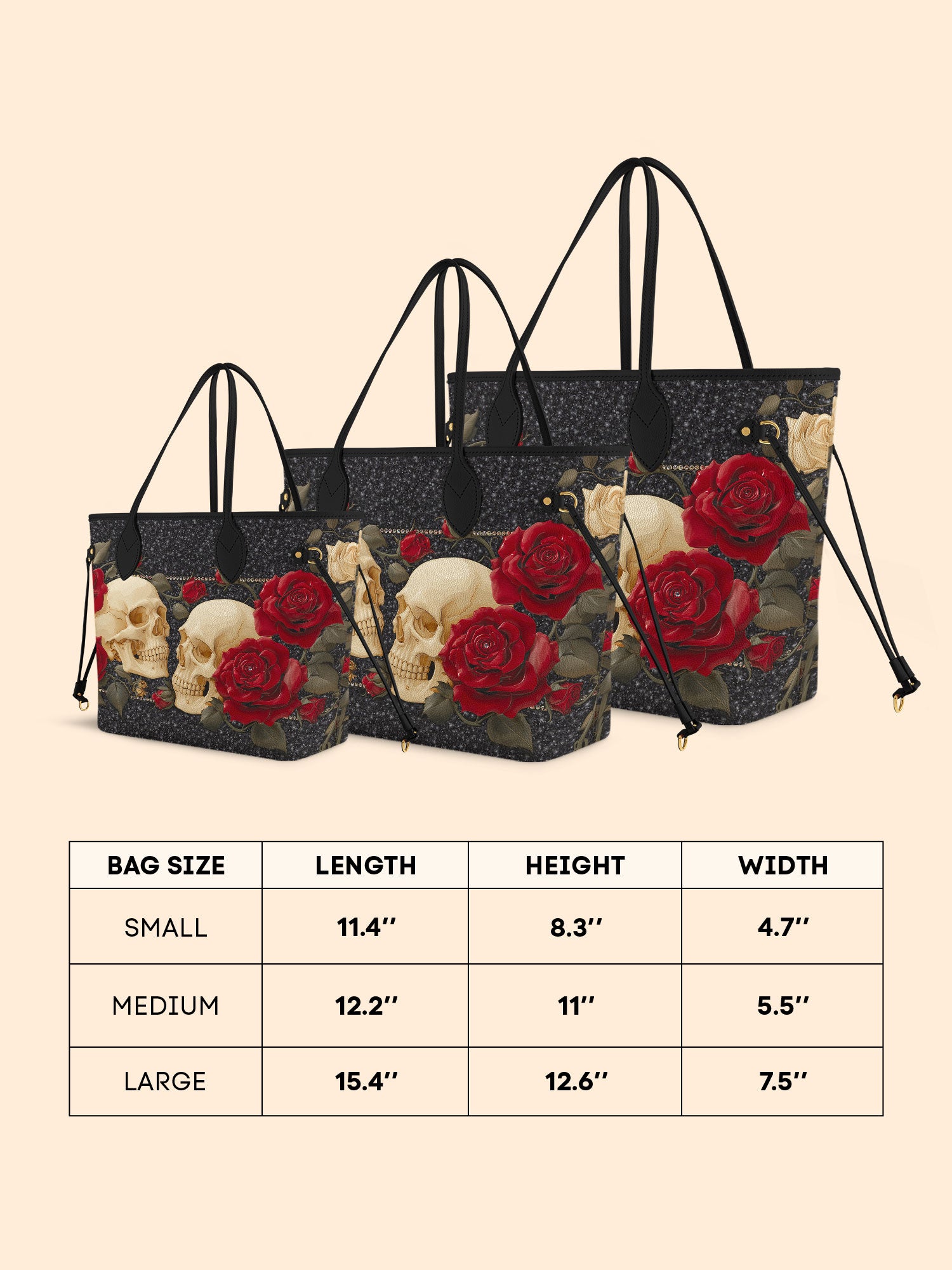Enchanted Bone Classic Shopper Tote LB0XD042