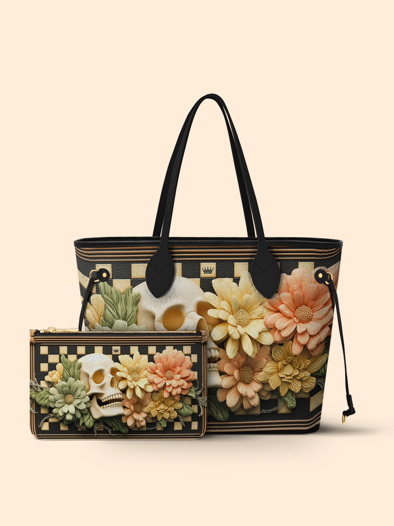 Sepulchra Bloom Classic Shopper Tote LB0XD027