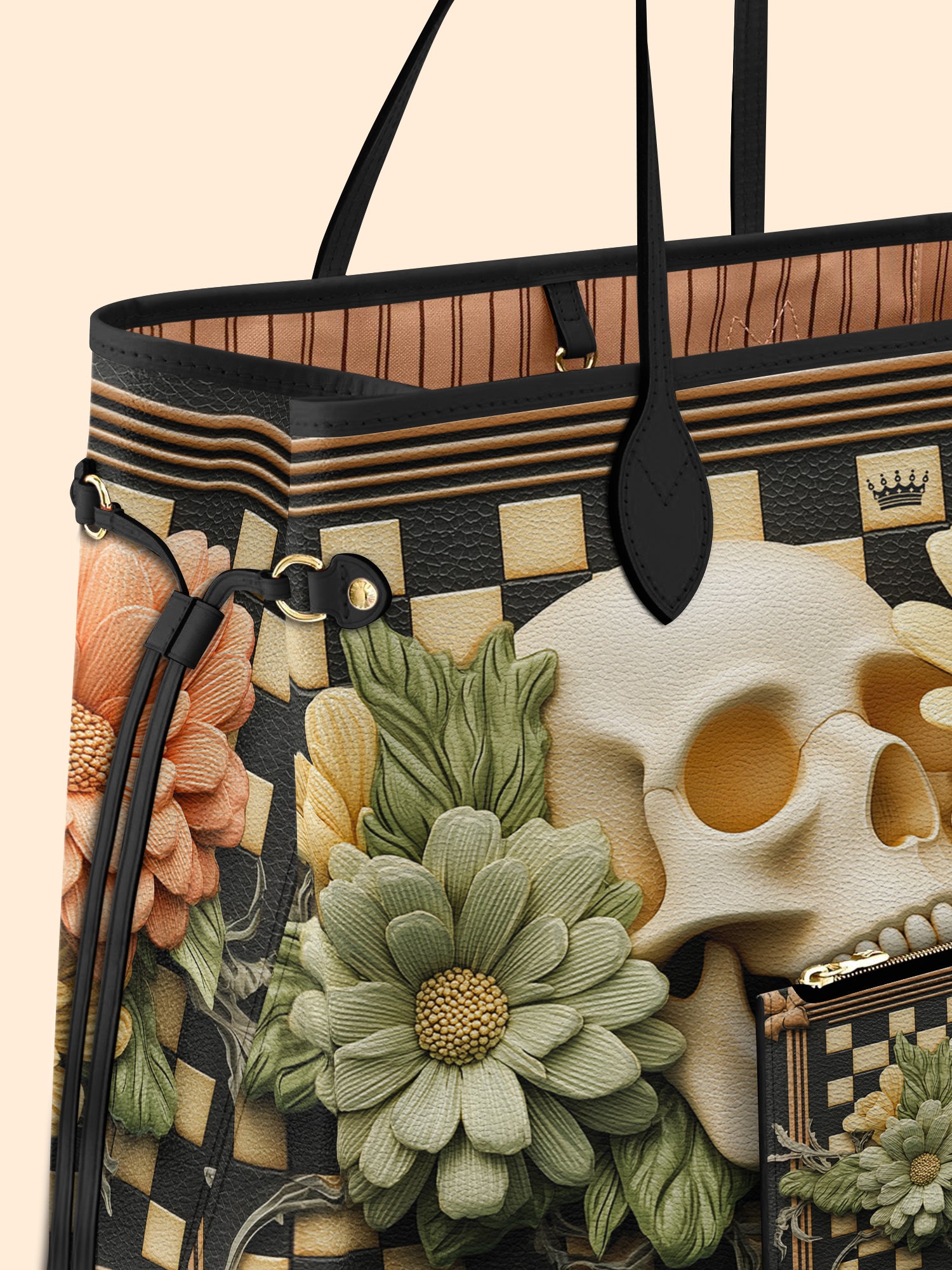 Sepulchra Bloom Classic Shopper Tote LB0XD027