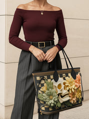 Sepulchra Bloom Classic Shopper Tote LB0XD027