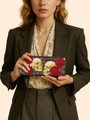 Enchanted Bone Slimline Zippy Wallet LB0XD048