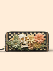 Sepulchra Bloom Slimline Zippy Wallet LB0XD034