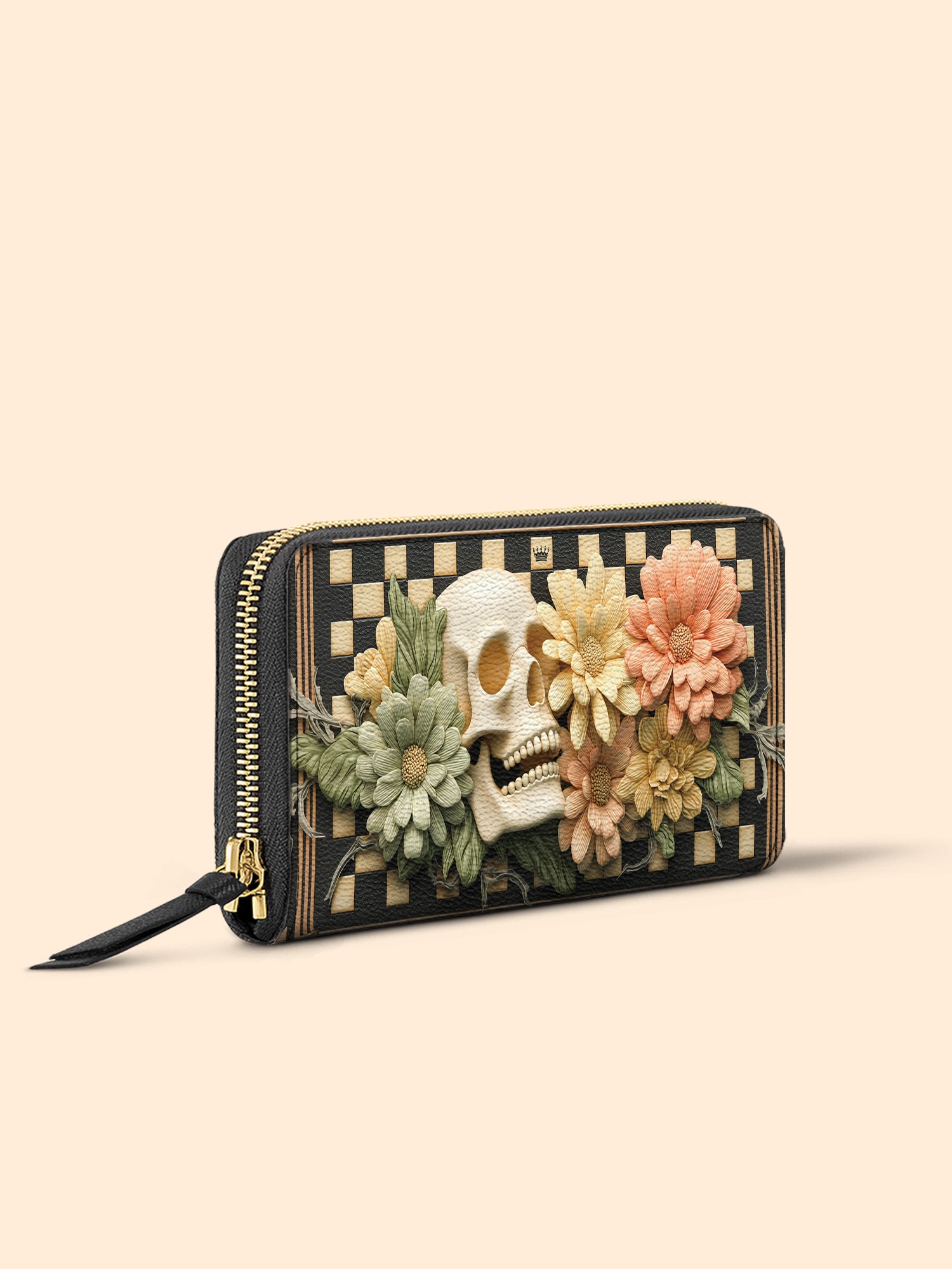 Sepulchra Bloom Slimline Zippy Wallet LB0XD034