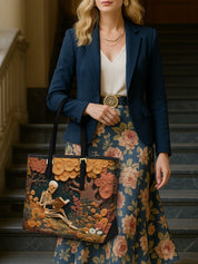 Eternal Chapter Sleek Leather Tote LB0TD025