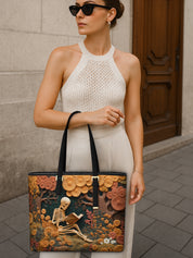 Eternal Chapter Sleek Leather Tote LB0TD025