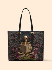 One More Chapter Sleek Leather Tote LB0TD027