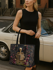 One More Chapter Sleek Leather Tote LB0TD027