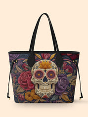 Flor de Muerte Classic Shopper Tote LB0HH026