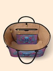 Crimson Flora Classic Shopper Tote LB0HH022
