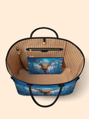 Frosted Majesty Classic Shopper Tote LB0TD004
