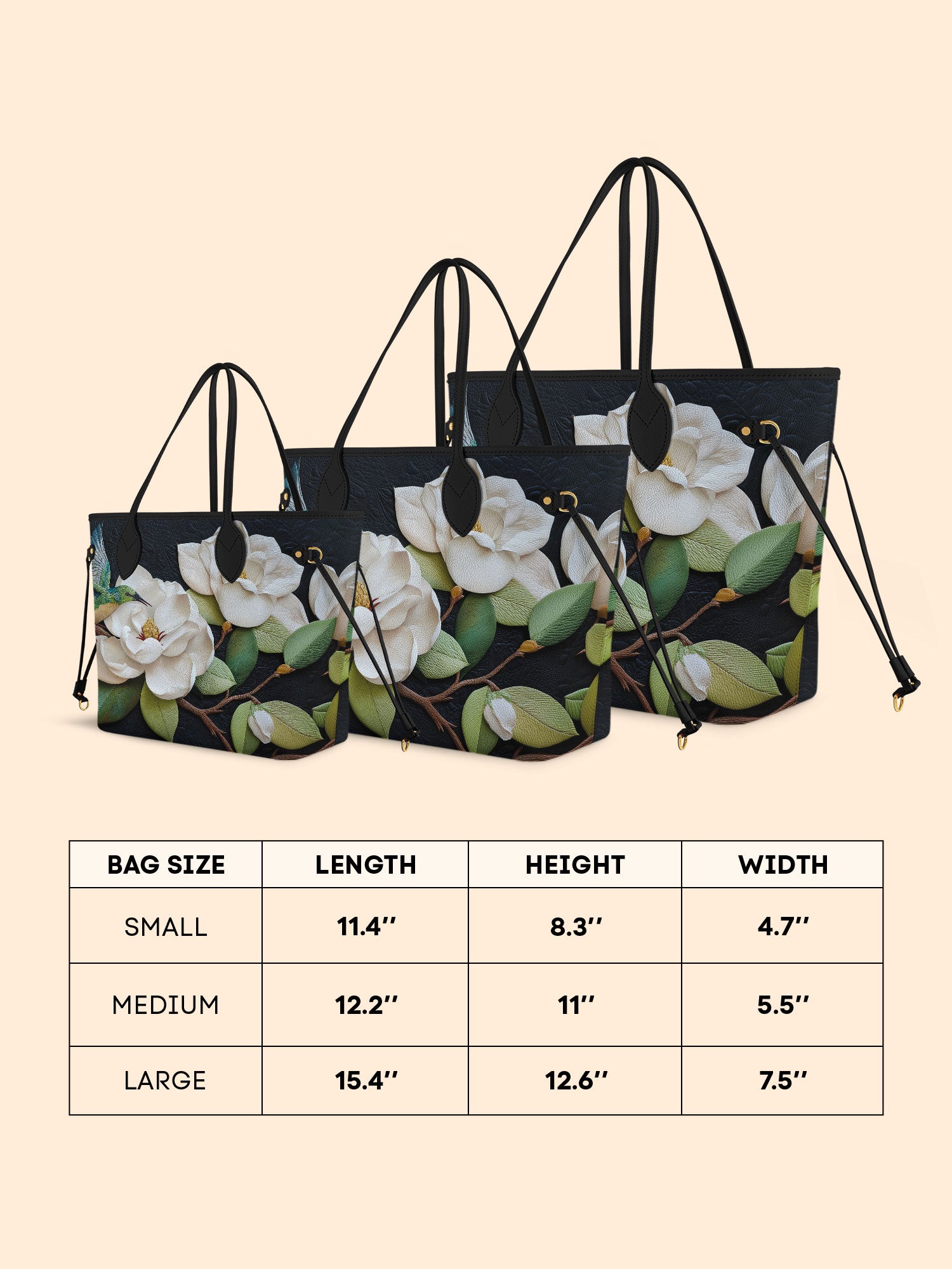 Magnolia Beauty Classic Shopper Tote LB0TH003