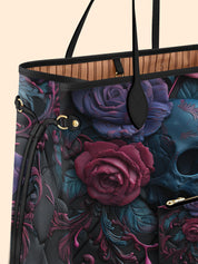 Vivid Skull Bloom Classic Shopper Tote LB0HH020