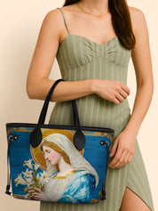 Our Lady of the Lilies Classic Shopper Tote LB0HH012