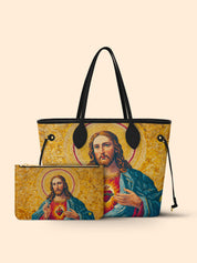 Sacred Heart of Jesus Classic Shopper Tote LB0HH011