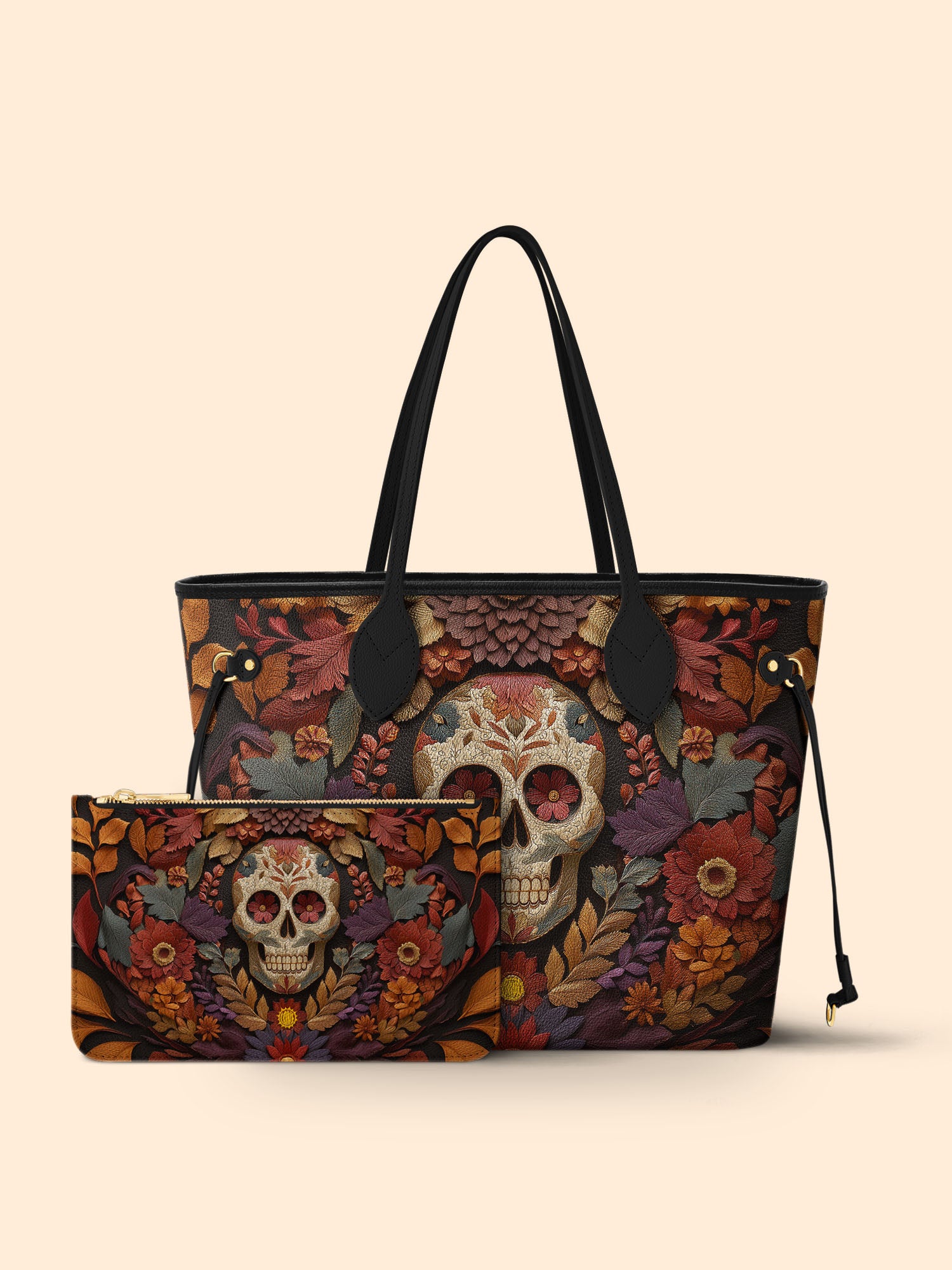 Vibrant Calavera Classic Shopper Tote LB0HH025