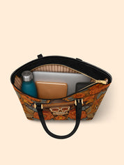 Golden Sombrero Sleek Leather Tote LB0TD016