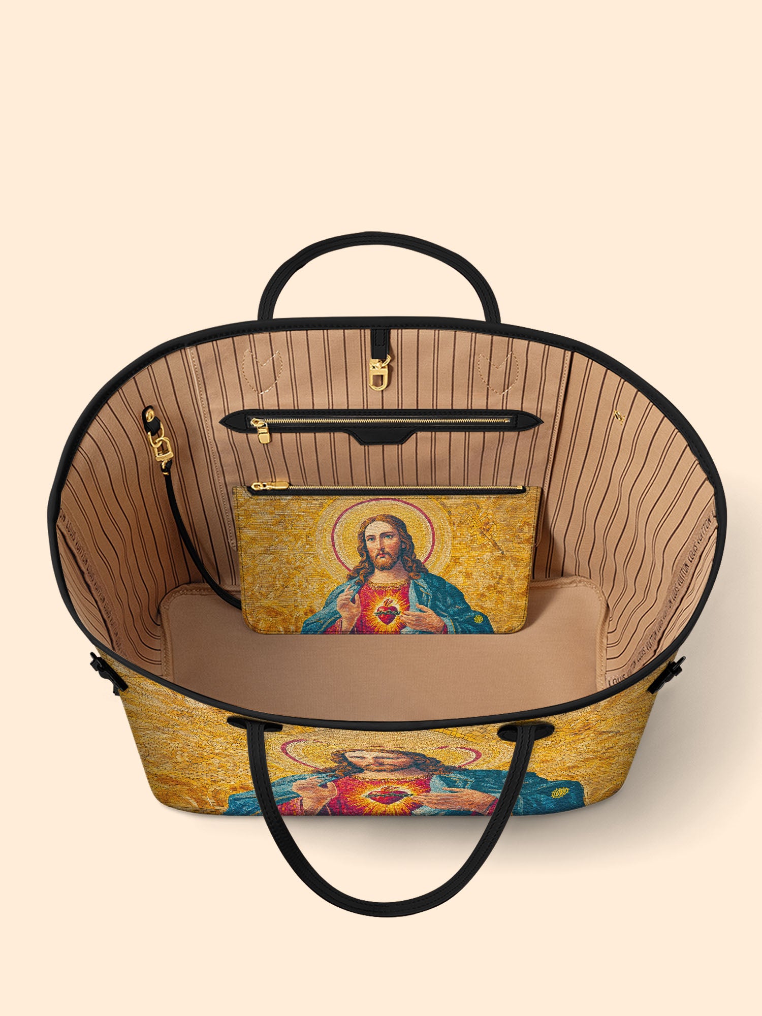 Sacred Heart of Jesus Classic Shopper Tote LB0HH011